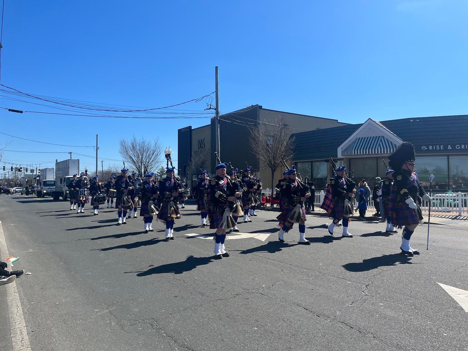 Suffolk County Police Emerald Society Pipes & Drums.